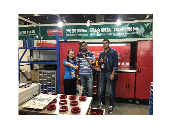 天金岡工具柜亮相上海國際五金展，助陣五金行業發展風向標！